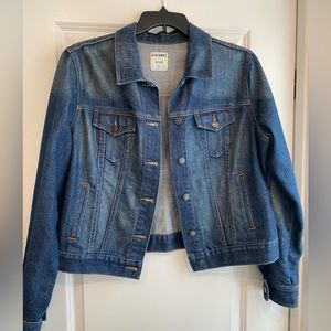 Old Navy Denim Trucker Jacket Dark Wash